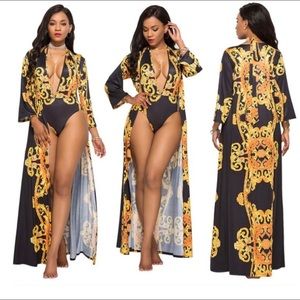 NEW - Vintage Swimsuit with Cover up